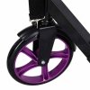 Hulajnoga miejska Trike Fix składana koła 200mm czarno-fioletowa